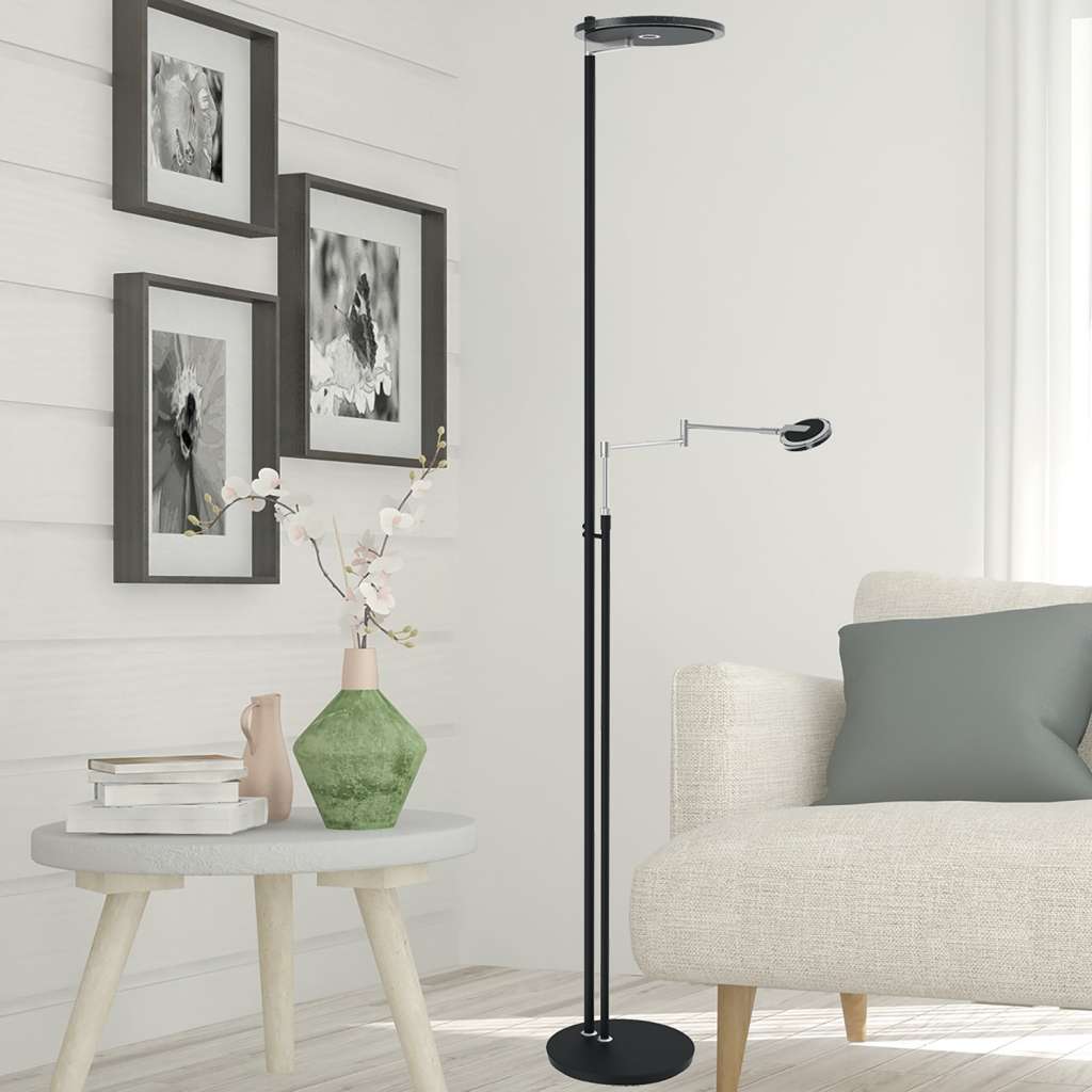 home24 LED-Stehleuchte Turound II