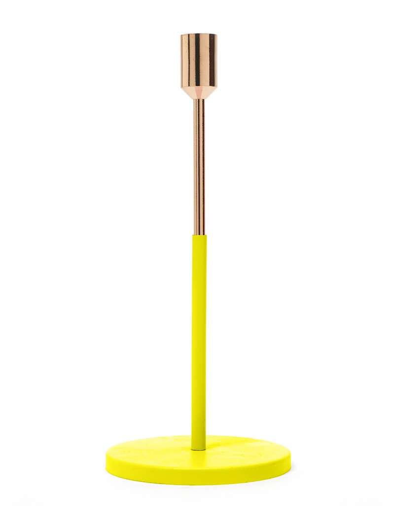 Serax - Kerzenhalter - H 27cm - kupfer/gelb - indoor