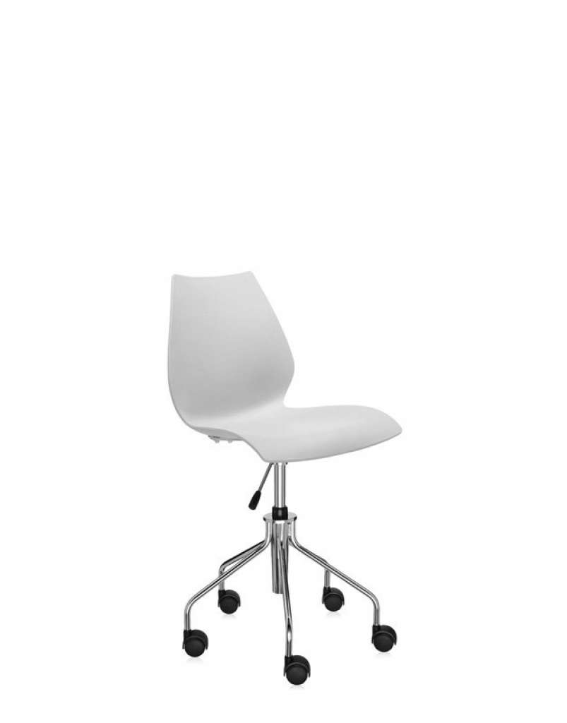 Kartell - Maui Drehstuhl - hellgrau - indoor