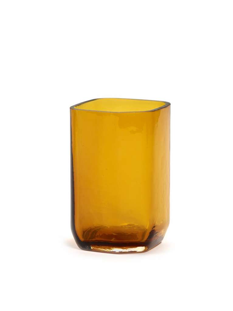 Serax - Silex Vase - H 21 cm - gelb - indoor