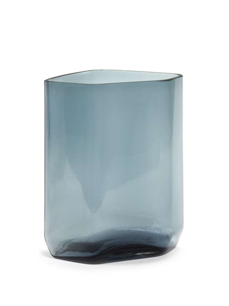 Serax - Silex Vase - H 27 cm - blau - indoor