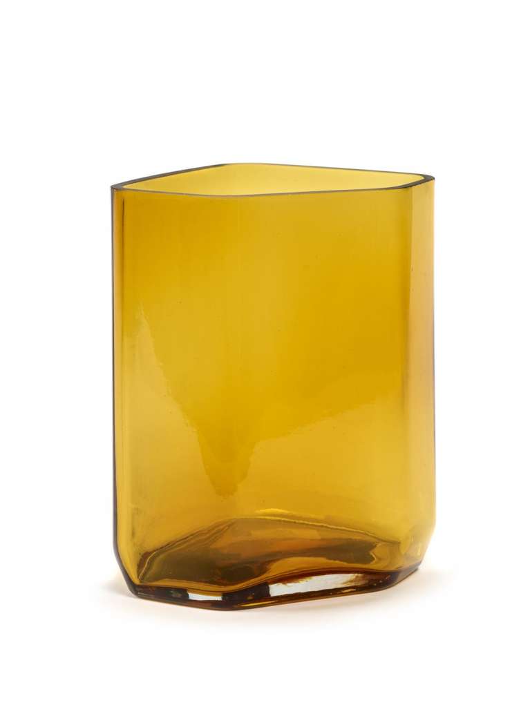 Serax - Silex Vase - H 27 cm - gelb - indoor