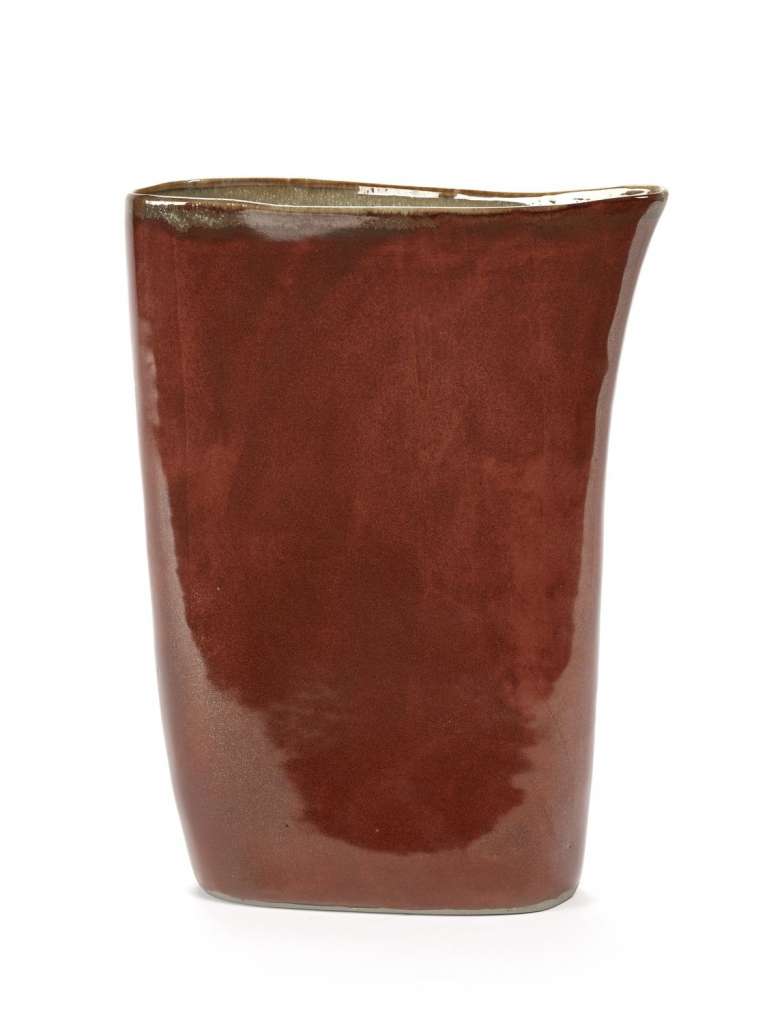 Serax - Terres De Rêve Vase - rusty/ misty grey - indoor