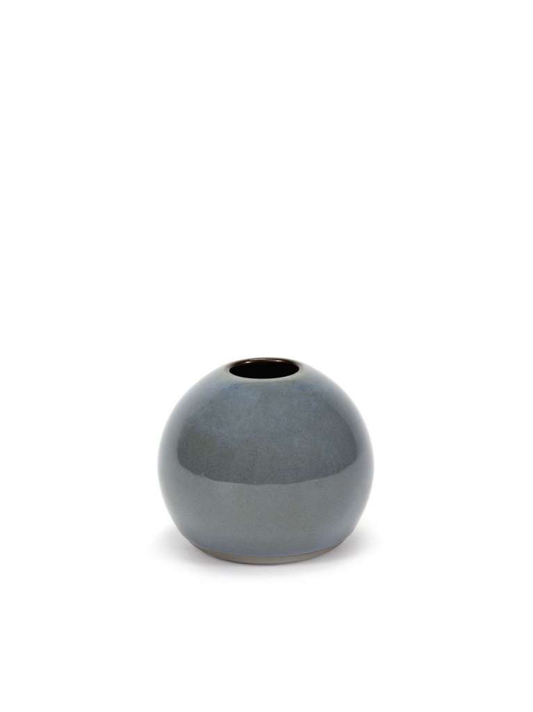 Serax - Terres De Rêve Kugelvase XS - smokey blue - indoor