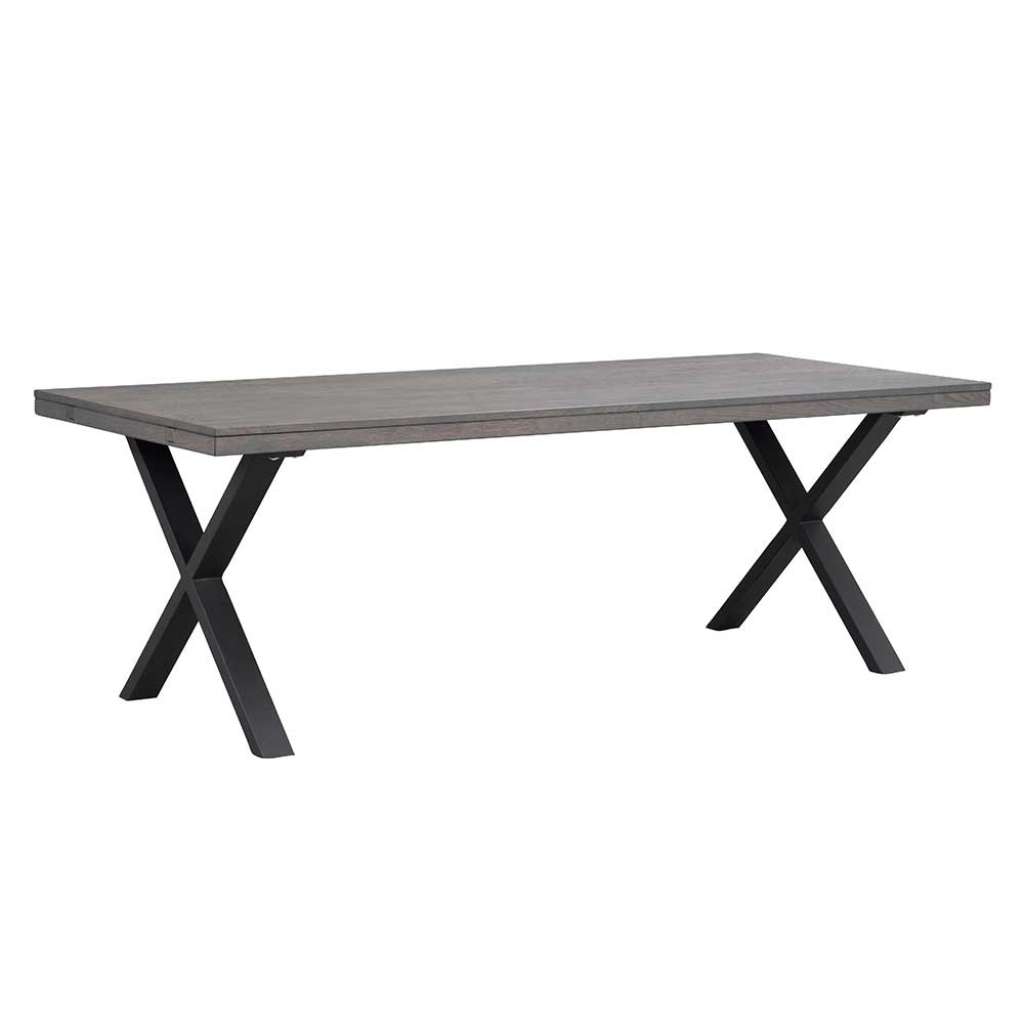 Esszimmertisch in Eiche dunkel massiv 220 cm breit