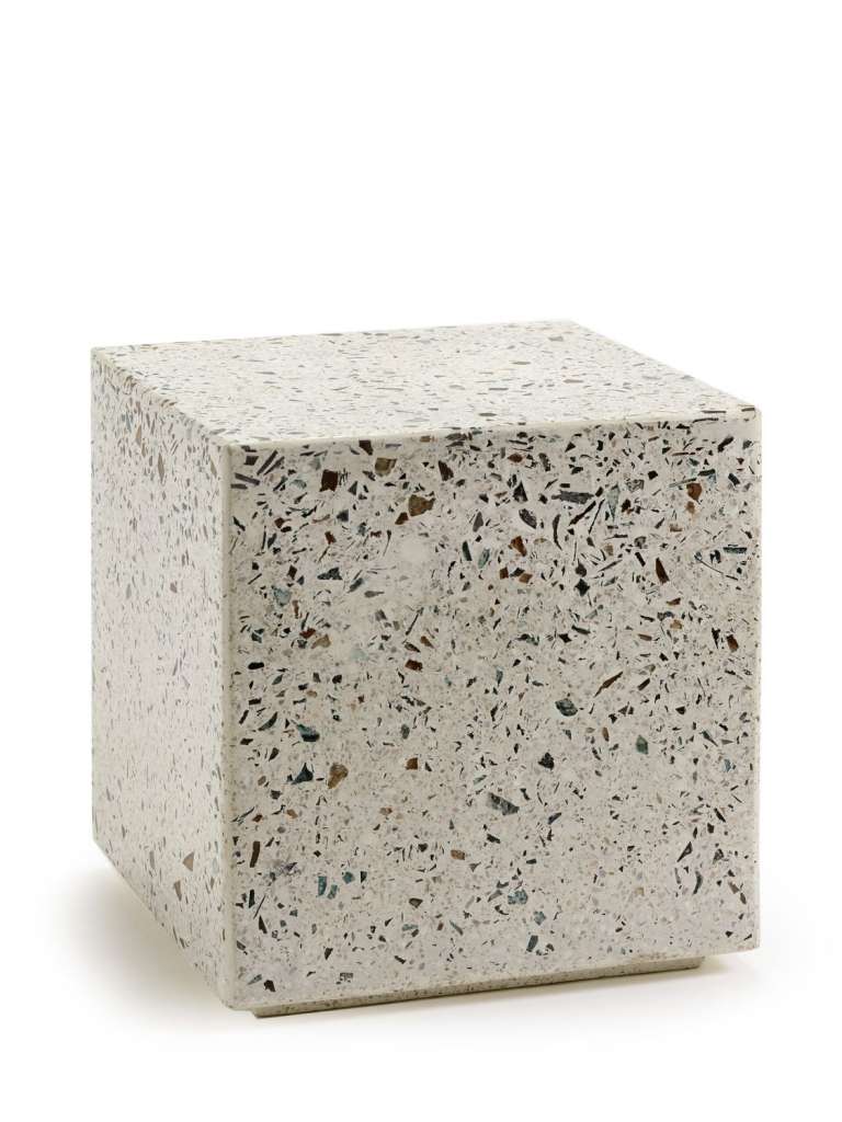 Serax - Terrazzo Beistelltisch - 30 x 30 x 30 cm - beige - indoor