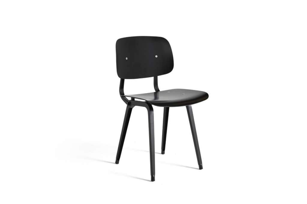 HAY - Revolt Stuhl - black - indoor