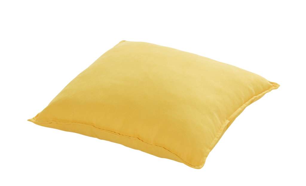 HOME STORY Bodenkissen  Pia ¦ gelb ¦ 100% Polyesterfüllung, 670gr. ¦ Maße (cm): B: 60 Heimtextilien > Kissen > Bodenkissen - Höffner