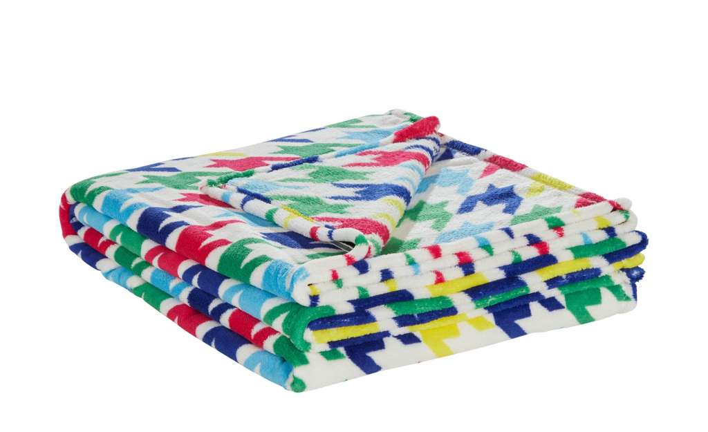 HOME STORY Coralfleecedecke  Emil ¦ mehrfarbig ¦ 100% Polyester ¦ Maße (cm): B: 150 Heimtextilien > Kuscheldecken - Höffner