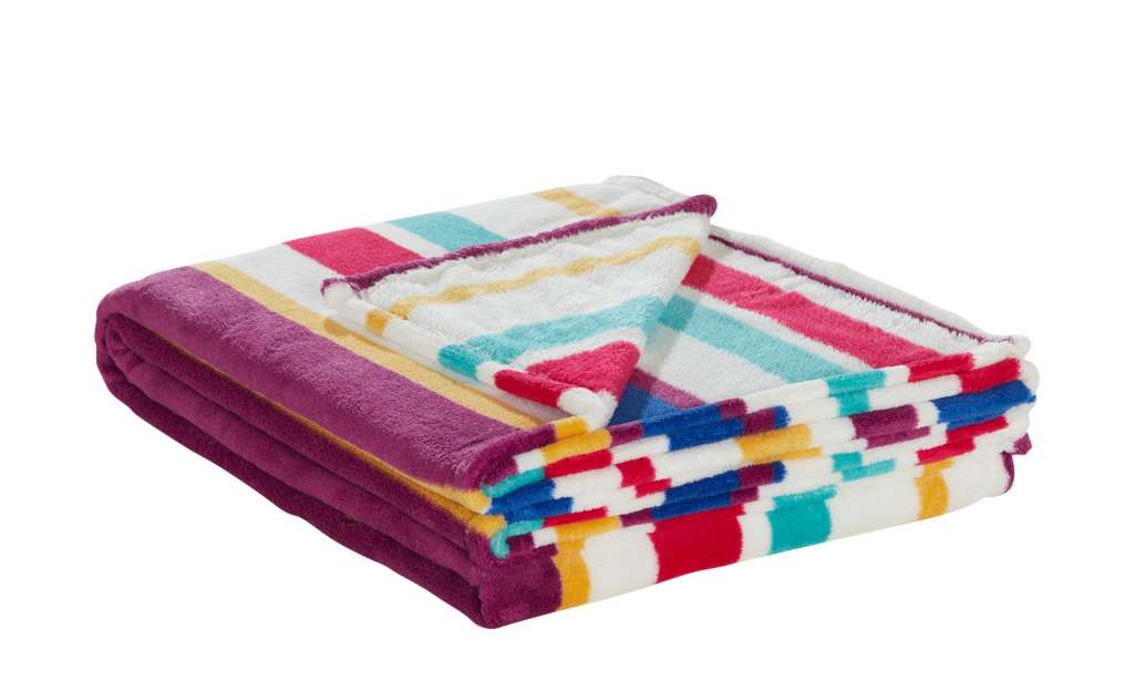 HOME STORY Coralfleecedecke  Emil ¦ mehrfarbig ¦ 100% Polyester ¦ Maße (cm): B: 150 Heimtextilien > Kuscheldecken - Höffner