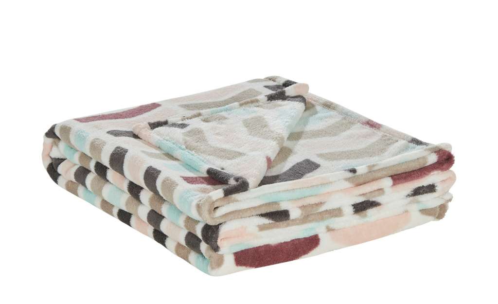 HOME STORY Coralfleecedecke  Emil ¦ mehrfarbig ¦ 100% Polyester ¦ Maße (cm): B: 150 Heimtextilien > Kuscheldecken - Höffner