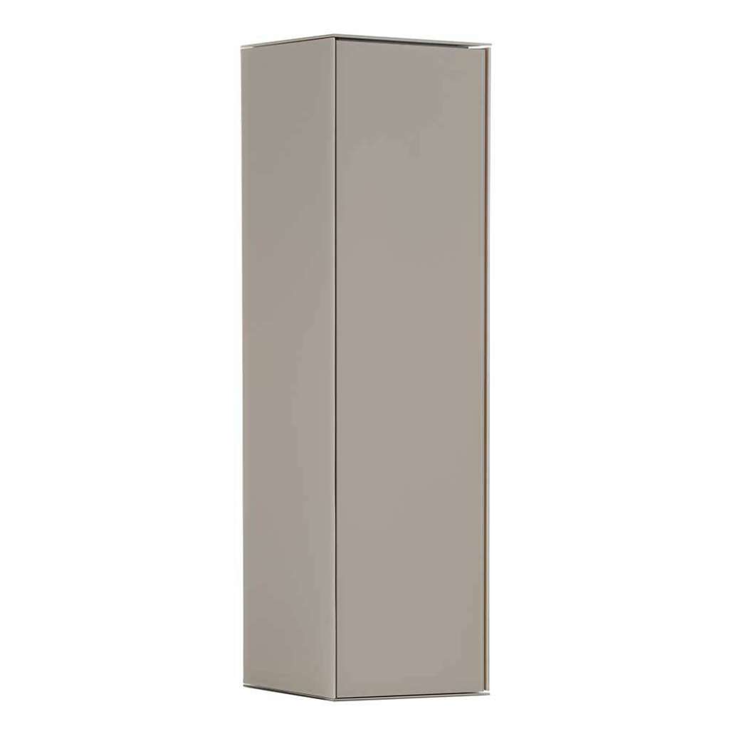 Oberschrank in Beige Glas beschichtet