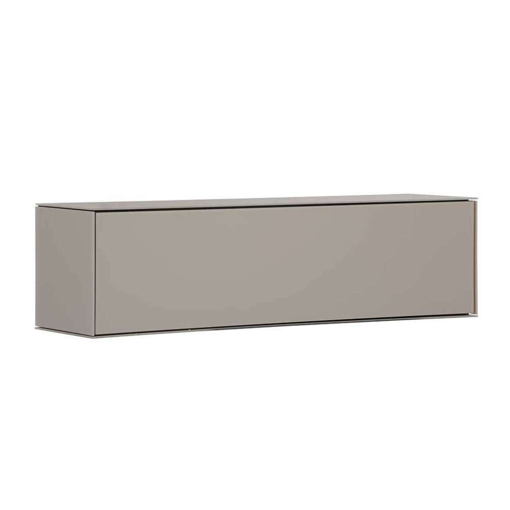 Oberschrank in Beige Glas beschichtet