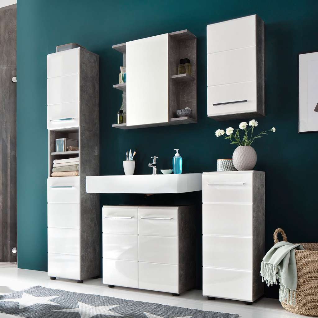 home24 Waschbeckenunterschrank Nano