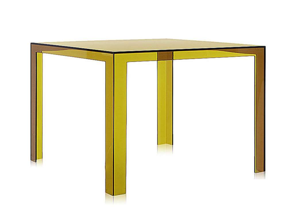 Kartell - Invisible Table - Esstisch - grün - indoor