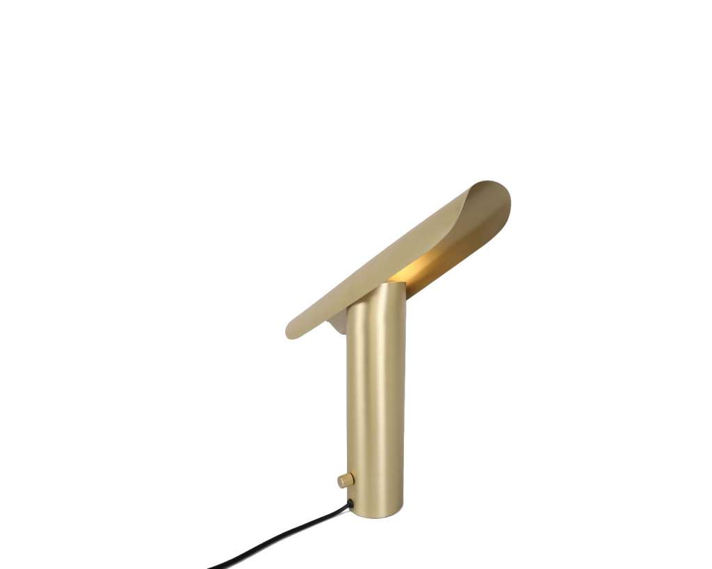 Frama - T-Lamp Tischleuchte - gebürstetes Messing - indoor
