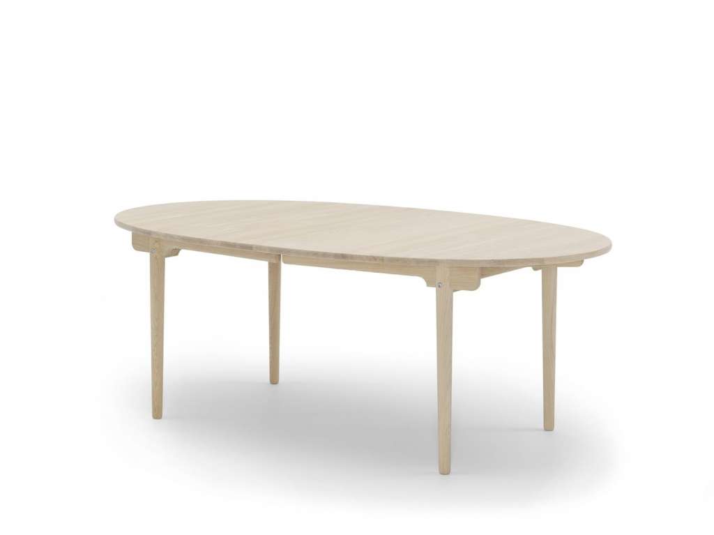 Carl Hansen - CH338 Esstisch - white oak, oiled - indoor