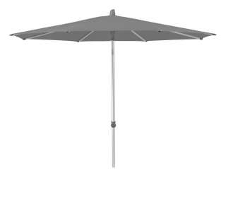 Glatz - Alu-Smart Sonnenschirm rund - smoke - 200 - outdoor