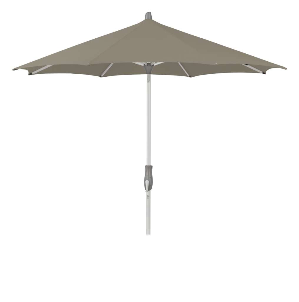 Glatz - Alu-Twist Sonnenschirm rund - taupe - 330 - outdoor