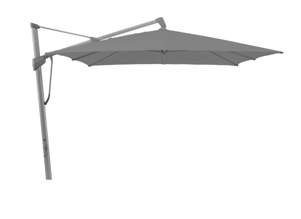 Glatz - Sombrano S+ Sonnenschirm quadratisch - smoke - 300x300 - graphitgrau - outdoor