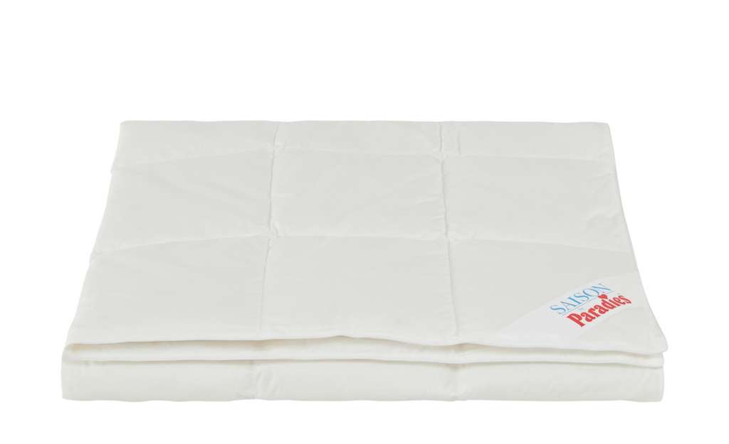 Paradies Daunenbett  Marina ¦ weiß ¦ Maße (cm): B: 135 Bettwaren > Bettdecken > Sommer-Bettdecken - Höffner