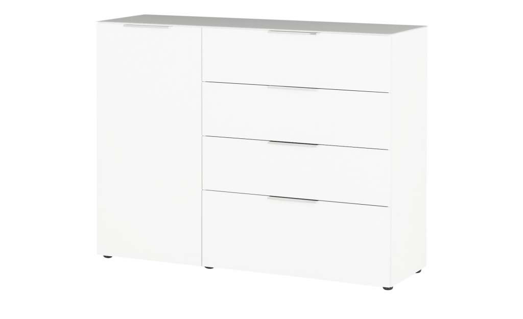 uno Sideboard  Levi ¦ weiß ¦ Maße (cm): B: 134 H: 101 T: 42 Kommoden & Sideboards > Kommoden - Höffner