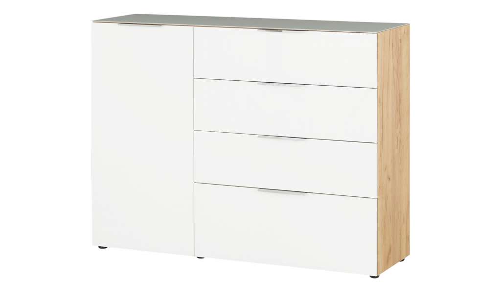 uno Sideboard  Levi ¦ weiß ¦ Maße (cm): B: 134 H: 101 T: 42 Kommoden & Sideboards > Kommoden - Höffner