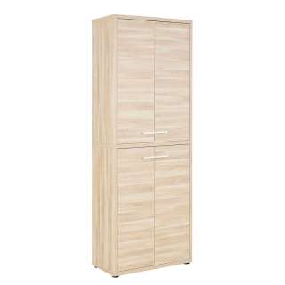4 türiger Büroschrank in Eichefarben Made in Germany