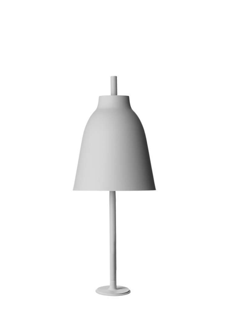 LightYears - Caravaggio Tischleuchte - grey25 - mit Tischbefestigung - indoor