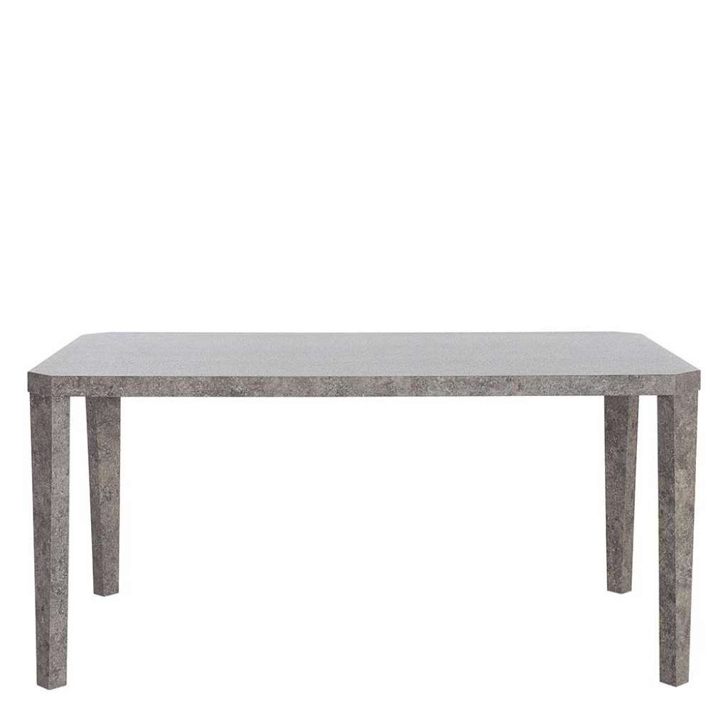 Esstisch in Beton Grau 160 cm breit