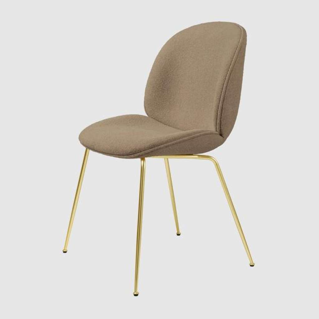 Gubi - Beetle Dining Stuhl Capsule Collection - Gubi, Light Boucle color: 003 - indoor
