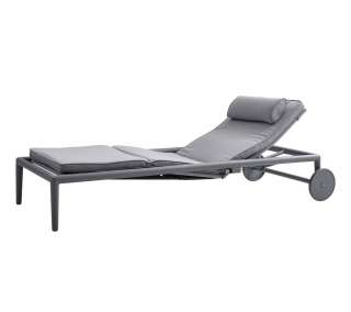 Cane-line - Conic Sonnenliege - hellgrau - outdoor