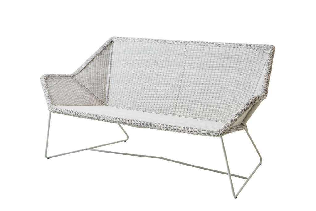 Cane-line - Breeze 2-sitzer Loungesofa - weiß - outdoor