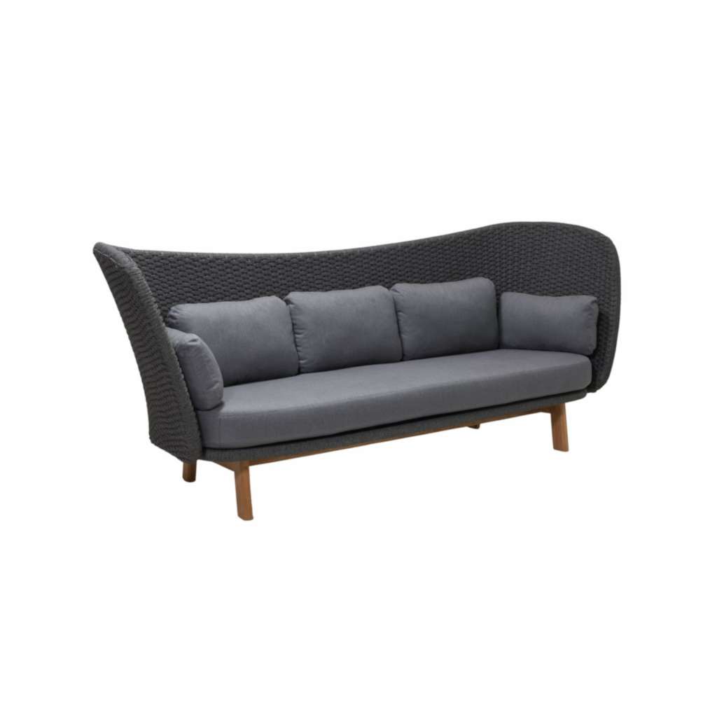 Cane-line - Peacock Wing 3-sitzer Sofa - indoor