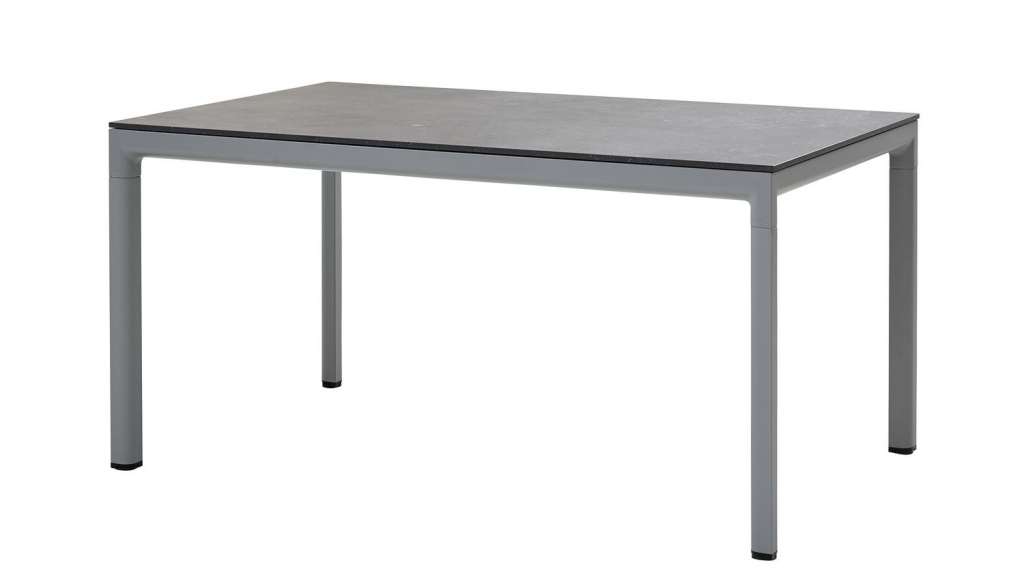 Cane-line - Drop Esstisch - 150x90 cm - hellgrau - indoor