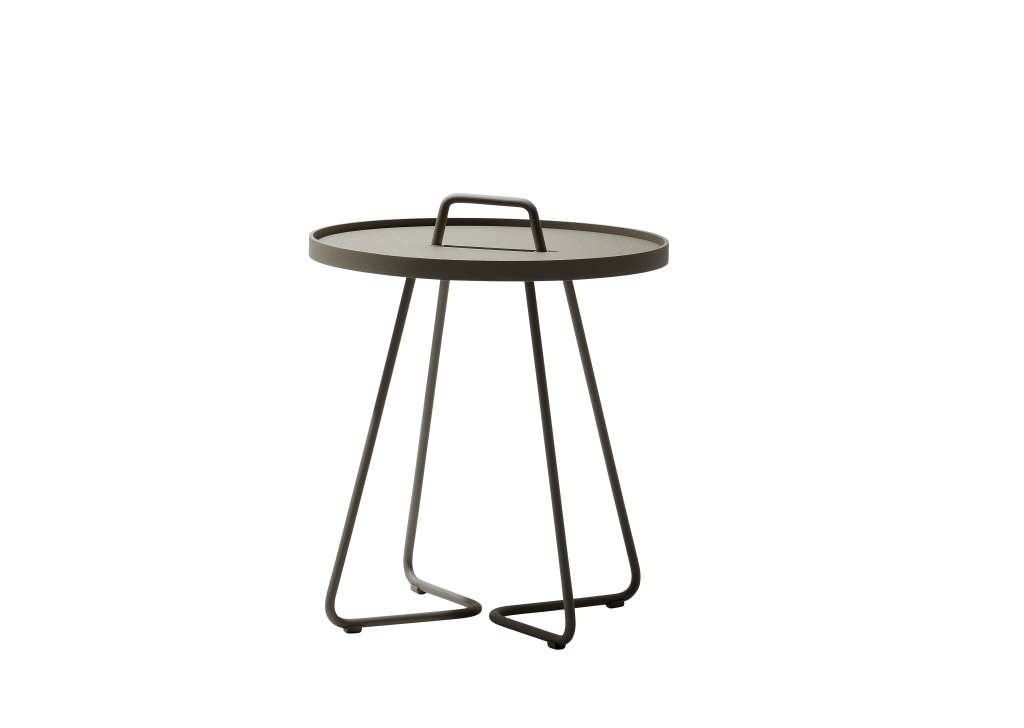 Cane-line - On the move Beistelltisch - taupe - indoor