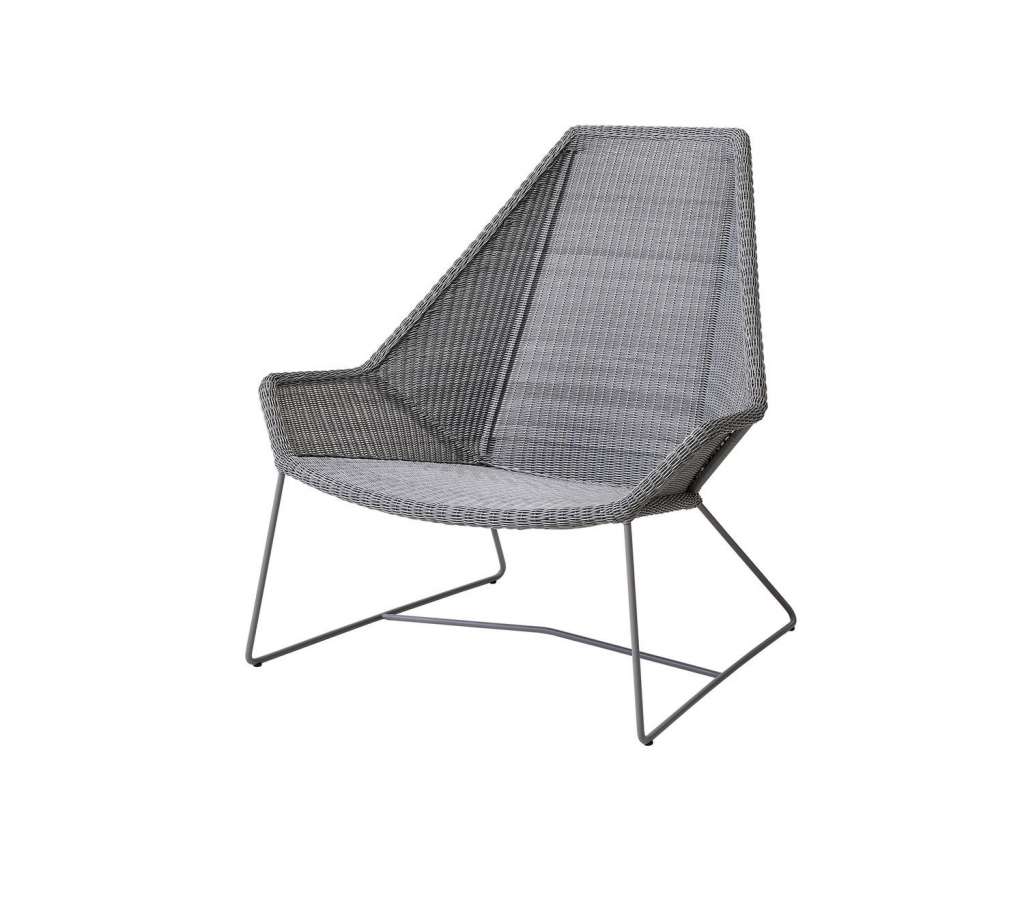 Cane-line - Breeze Highbacksessel - hellgrau - outdoor