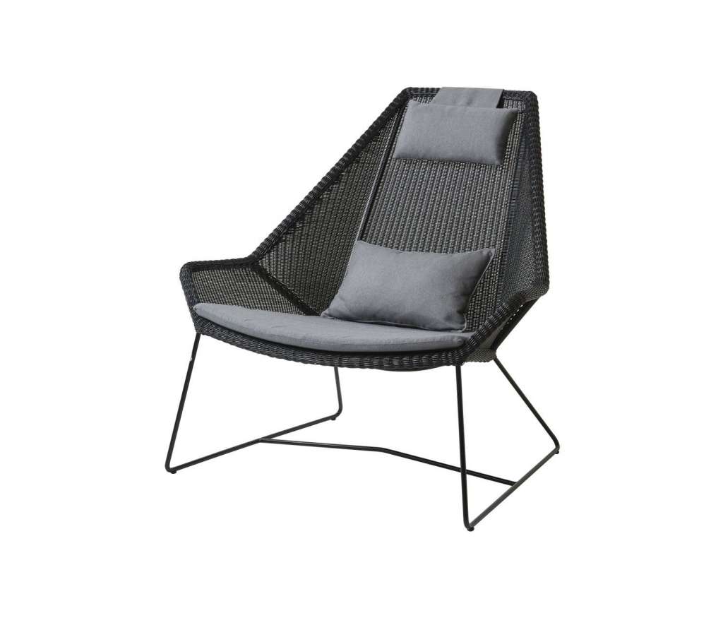 Cane-line - Kissensatz für Breeze Highbacksessel - grau - indoor