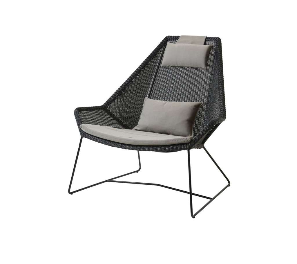 Cane-line - Kissensatz für Breeze Highbacksessel - taupe - indoor