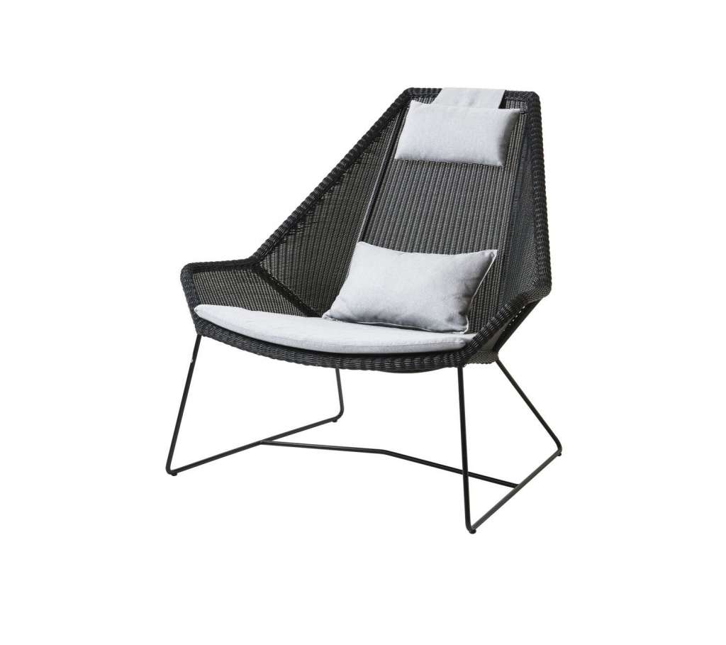 Cane-line - Kissensatz für Breeze Highbacksessel - hellgrau - indoor