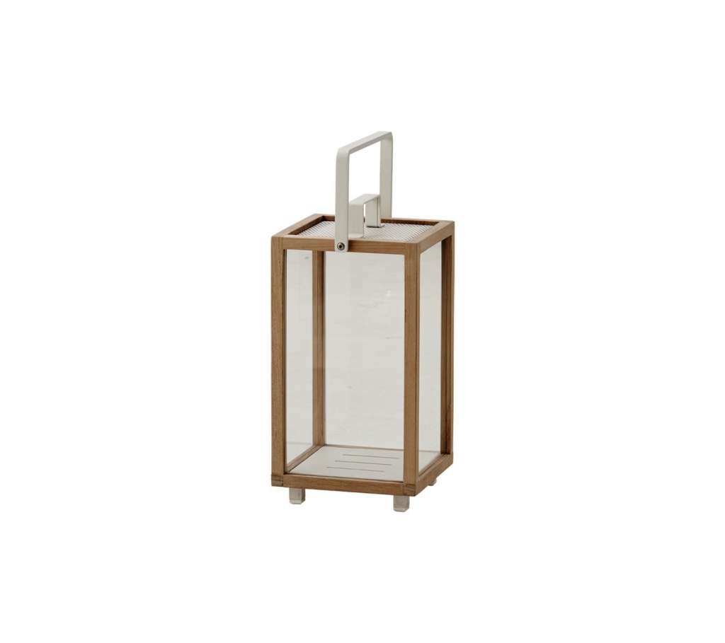 Cane-line - Lighthouse Laterne - klein - Teak/ Aluminium - indoor