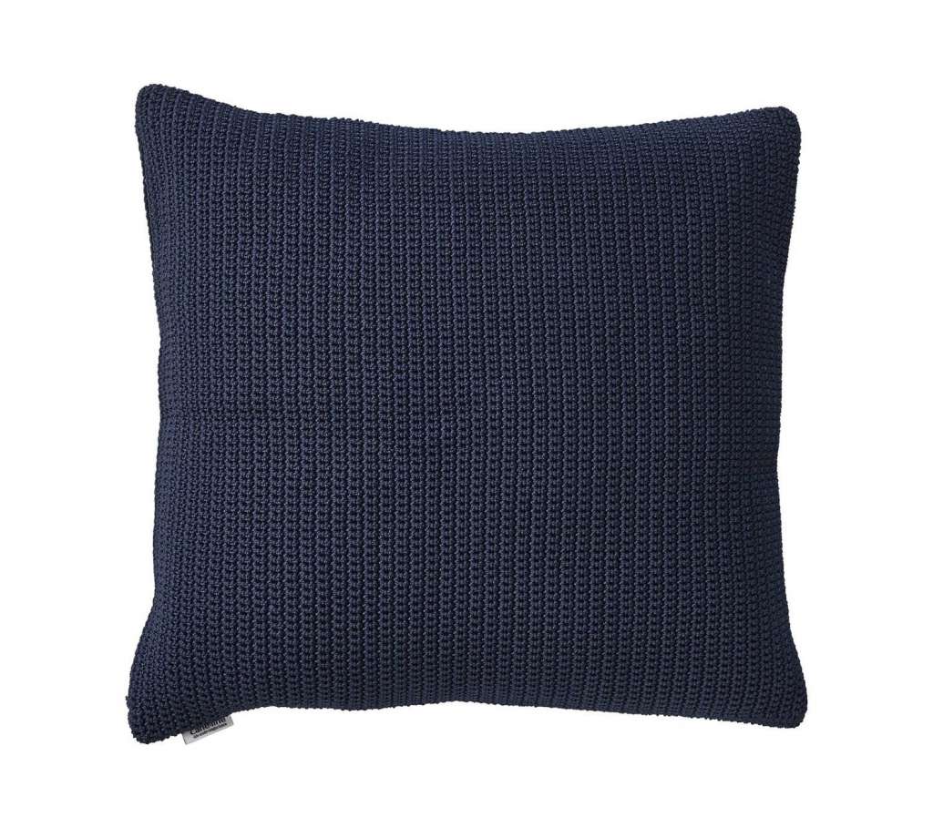 Cane-line - Divine Zierkissen - 50 x 50cm - mitternachtsblau - indoor