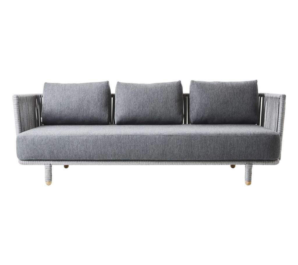 Cane-line - Moments 3-Sitzer Sofa - indoor