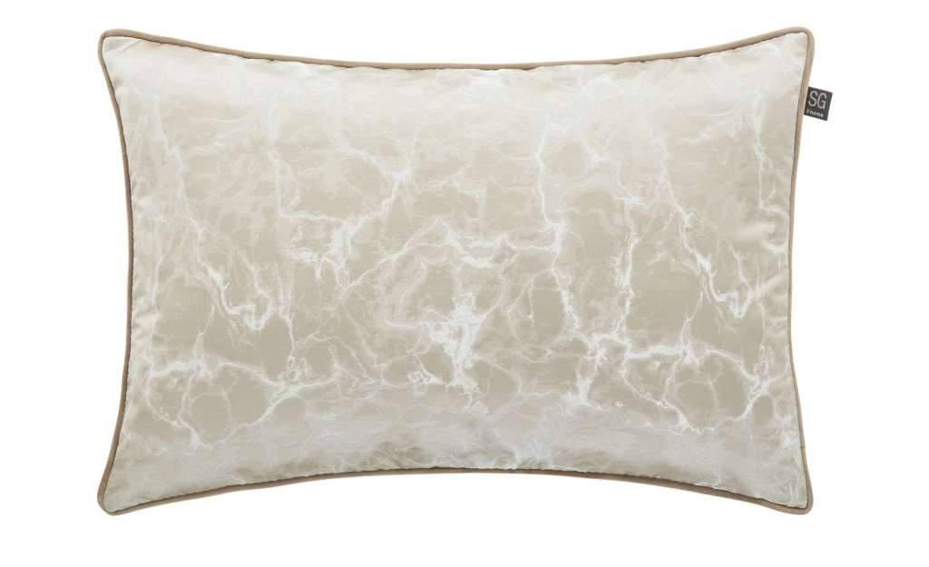 Kissen  Marmor ¦ beige ¦ 100% Federfüllung ¦ Maße (cm): B: 38 H: 58 Heimtextilien > Kissen > Dekokissen - Höffner