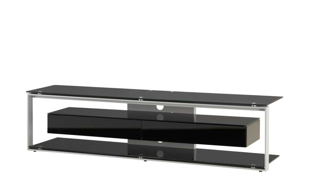 TV-Rack  Monschau ¦ schwarz ¦ Maße (cm): B: 170 H: 42 T: 40 TV- & Media Möbel > TV-Racks - Höffner