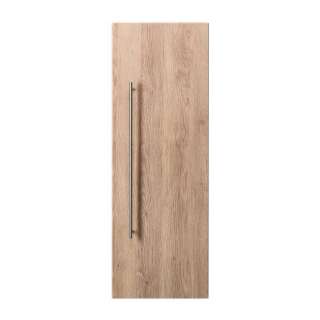 Badezimmer Hängeschrank in Eiche hell Optik 35 cm breit