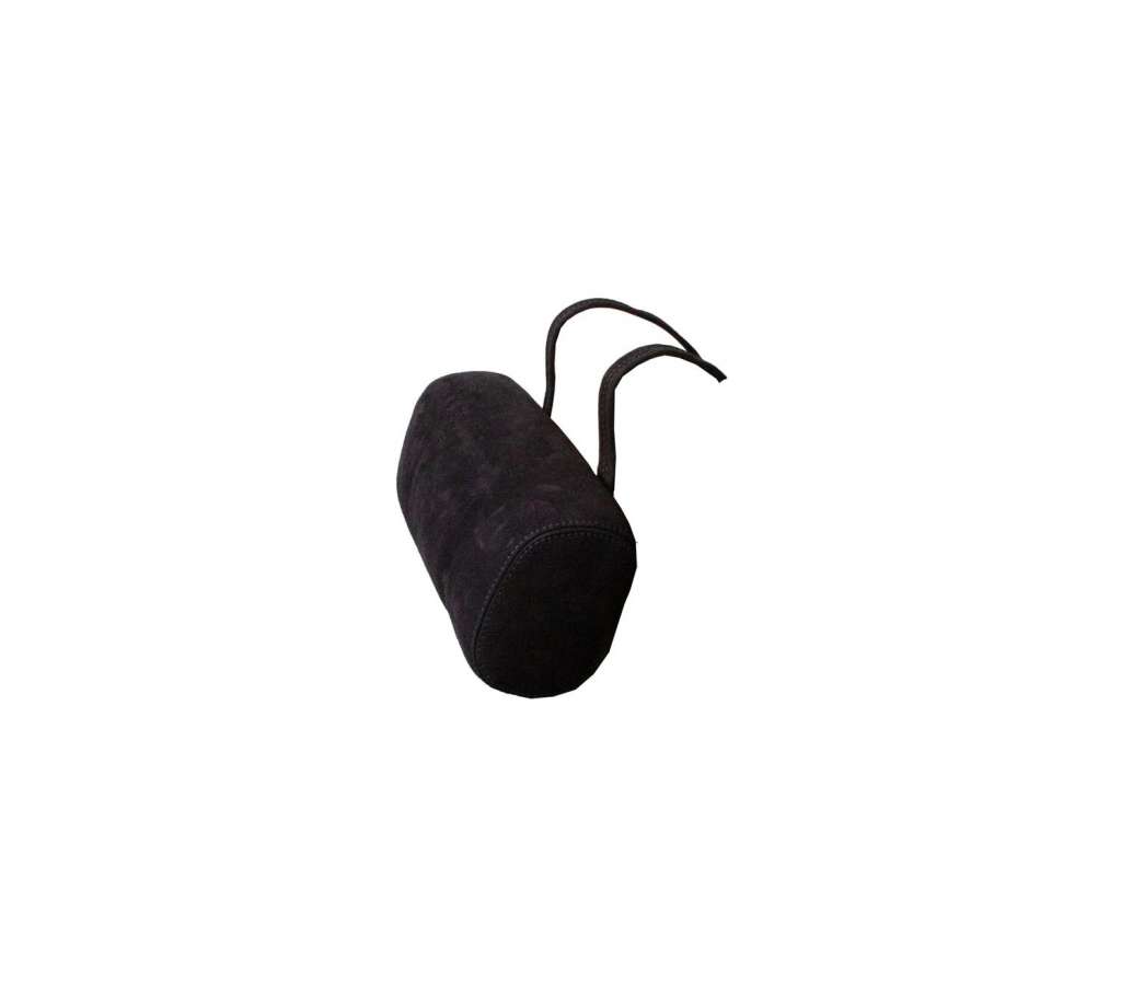 Cane-line - Straw Nackenkissen für Chaiselounge - Leder schwarz - indoor