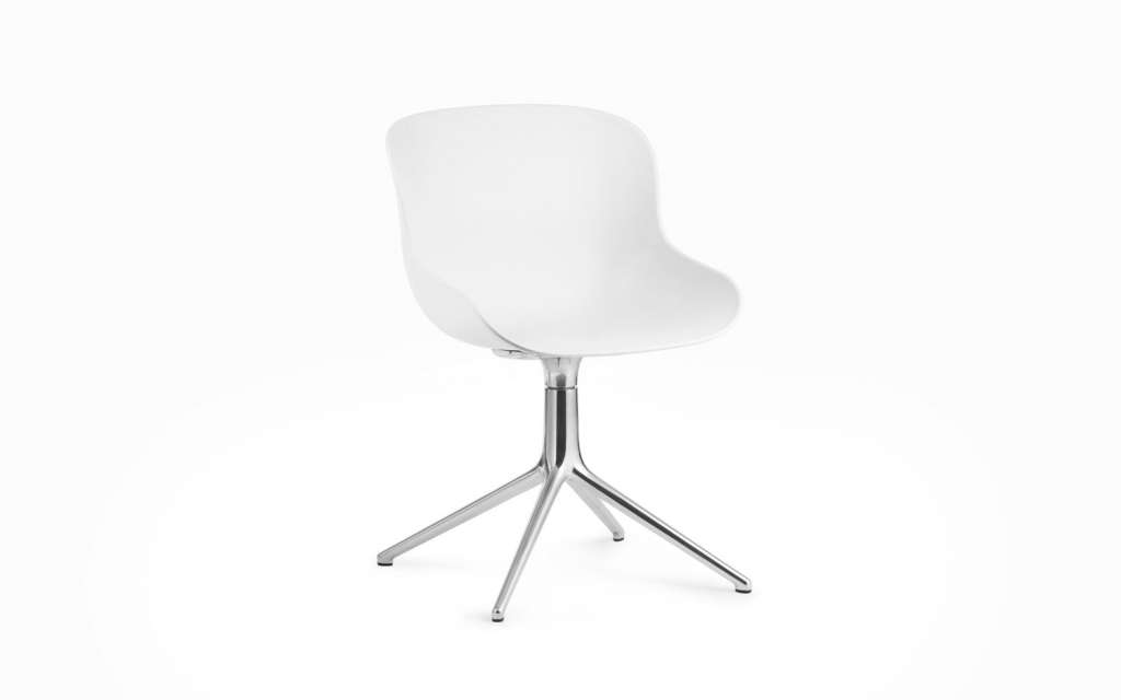 Normann Copenhagen - Hyg Drehstuhl - weiß - indoor