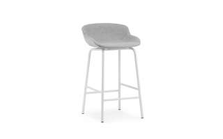 Normann Copenhagen - Hyg Barhocker 65cm Vollpolsterung - weiß - indoor