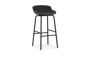 Normann Copenhagen - Hyg Barhocker 75cm Vollpolsterung - schwarz - indoor
